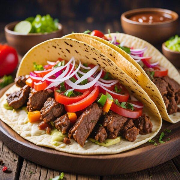 beef fajita taco