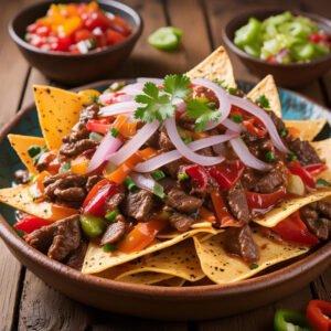 Fajita Beef Nachos